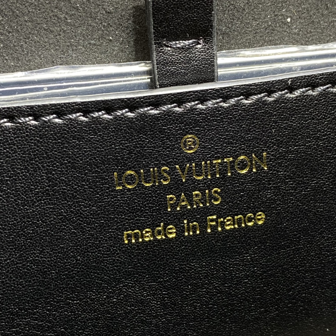 Louis Vuitton SINCE 1854 TWIST MM Handbag Embroidered Leather M57442 Grey